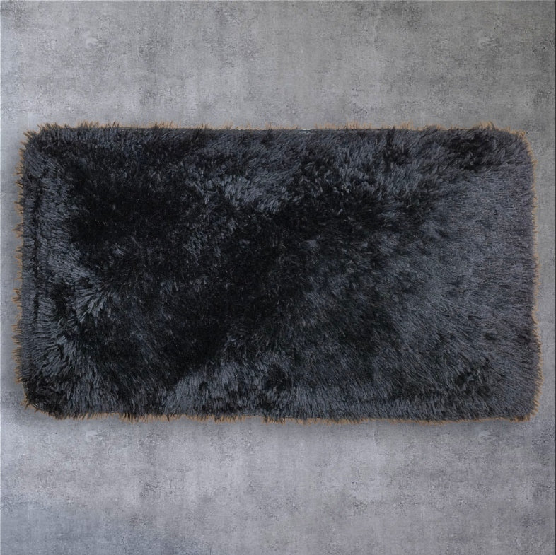 Alfombra Rectangular Pelo Largo