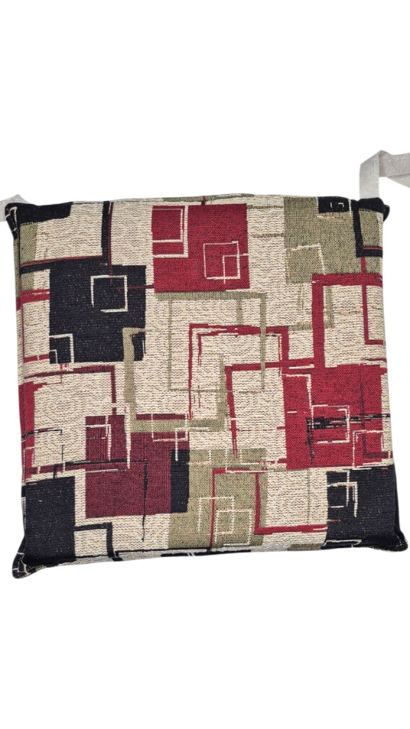 Almohadones para Silla de Tela Estampados