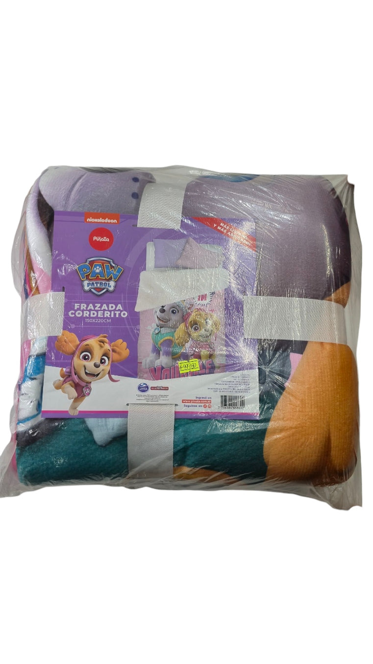 Frazada Infantil Piñata c/ Corderito