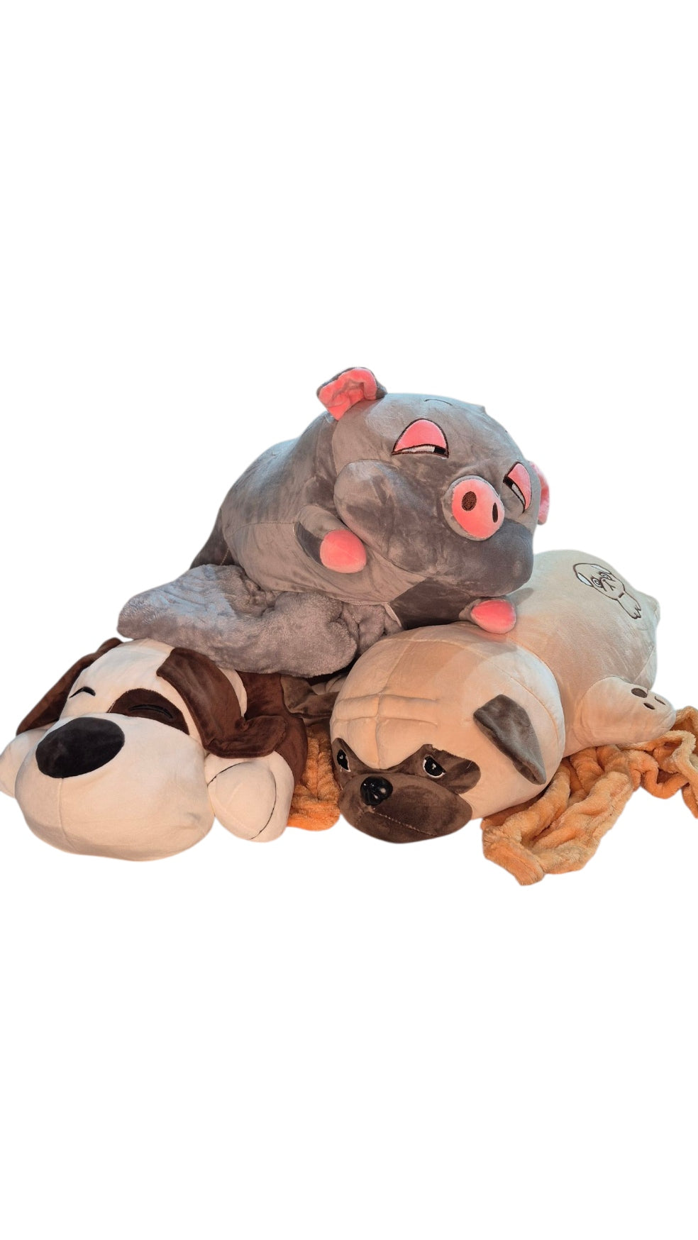 Peluches de Animales con Mantita